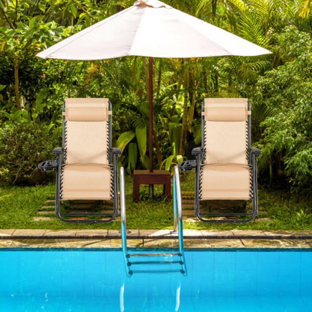 Arlmont & Co. Karson Reclining Zero Gravity Chair & Reviews Wayfair